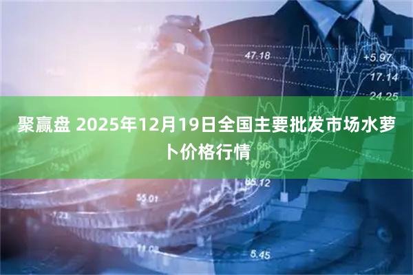 聚赢盘 2025年12月19日全国主要批发市场水萝卜价格行情