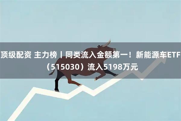 顶级配资 主力榜丨同类流入金额第一！新能源车ETF（515030）流入5198万元